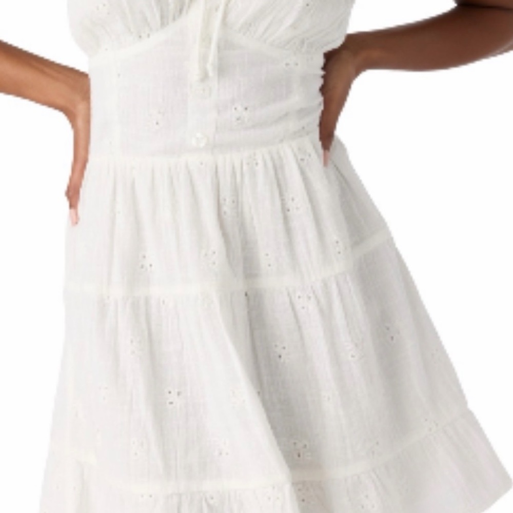 O'Neill Naya Strapless White Dress - Picture 1 of 3